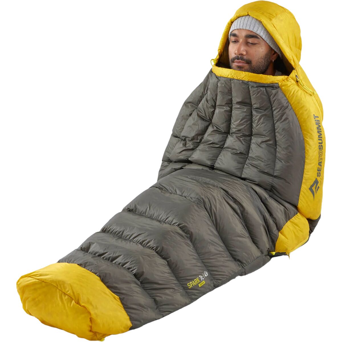 Спальные мешки Sea To Summit Spark Sleeping Bag: 30F Down, цвет: Чёрный — фото 3