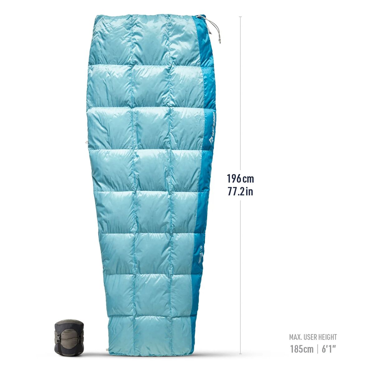 Sea To Summit Traveller Sleeping Bag: 45F Down