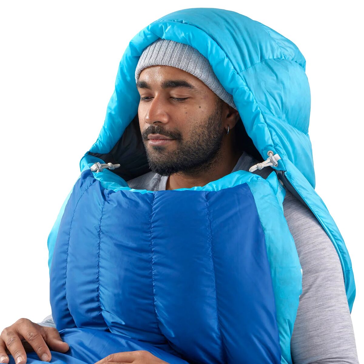 Сумка Sea To Summit Trek Sleeping Bag: 0F Down, цвет: Синий — фото 6