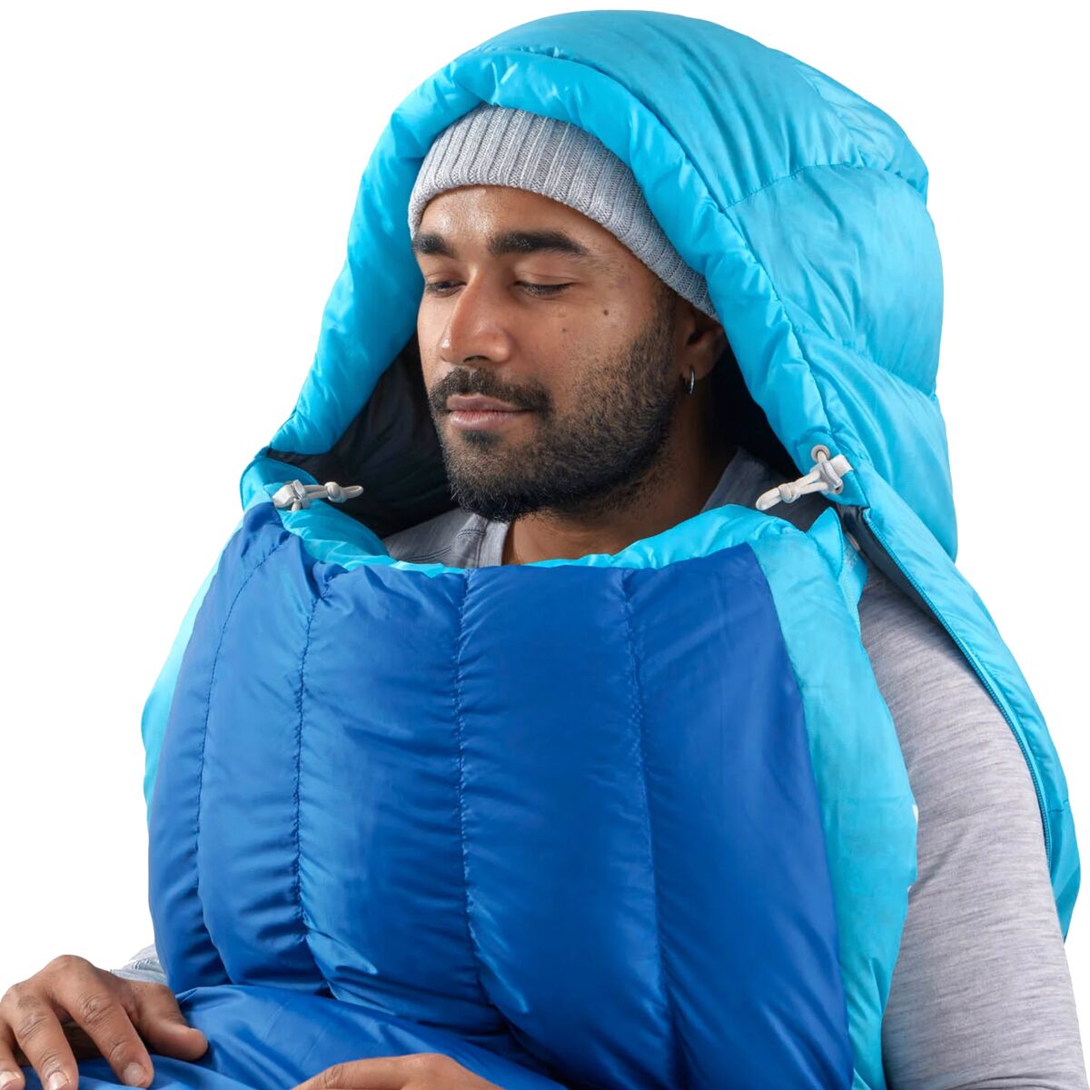 Спальные мешки Sea To Summit Trek Sleeping Bag: 30F Down, цвет: Синий — фото 6