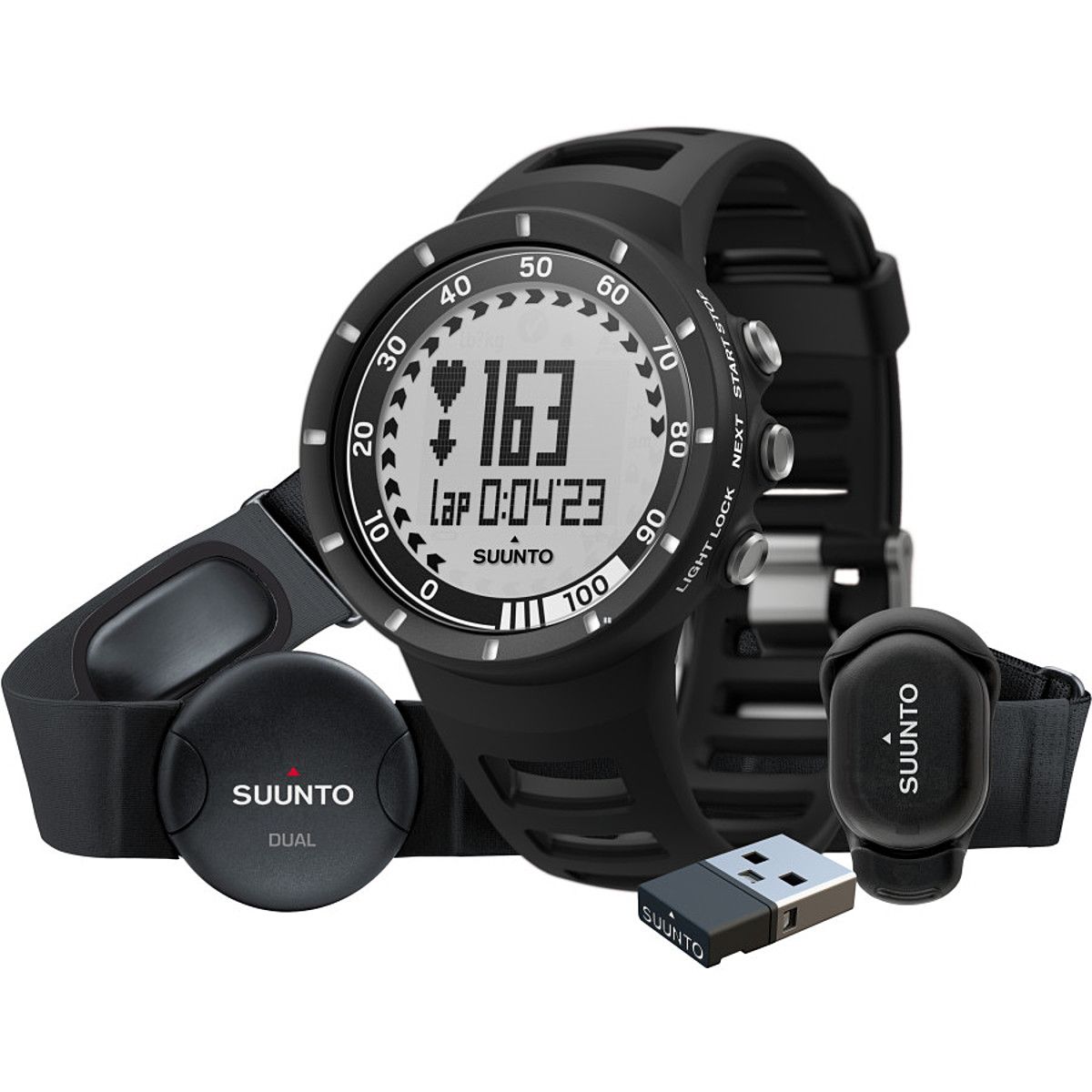 Suunto Quest Heart Rate Monitor Running Pack Accessories