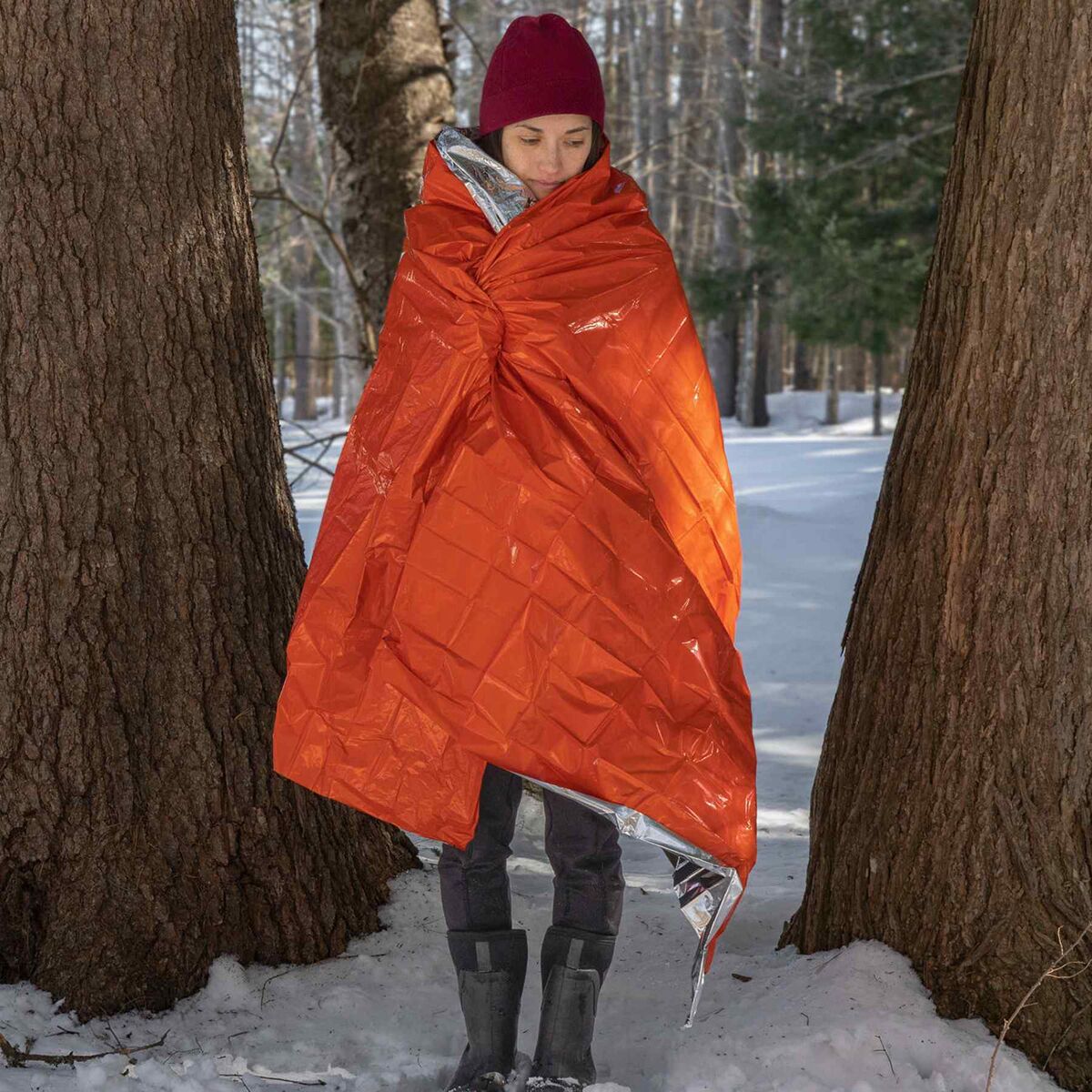 S.O.L Survive Outdoors Longer Emergency Blanket