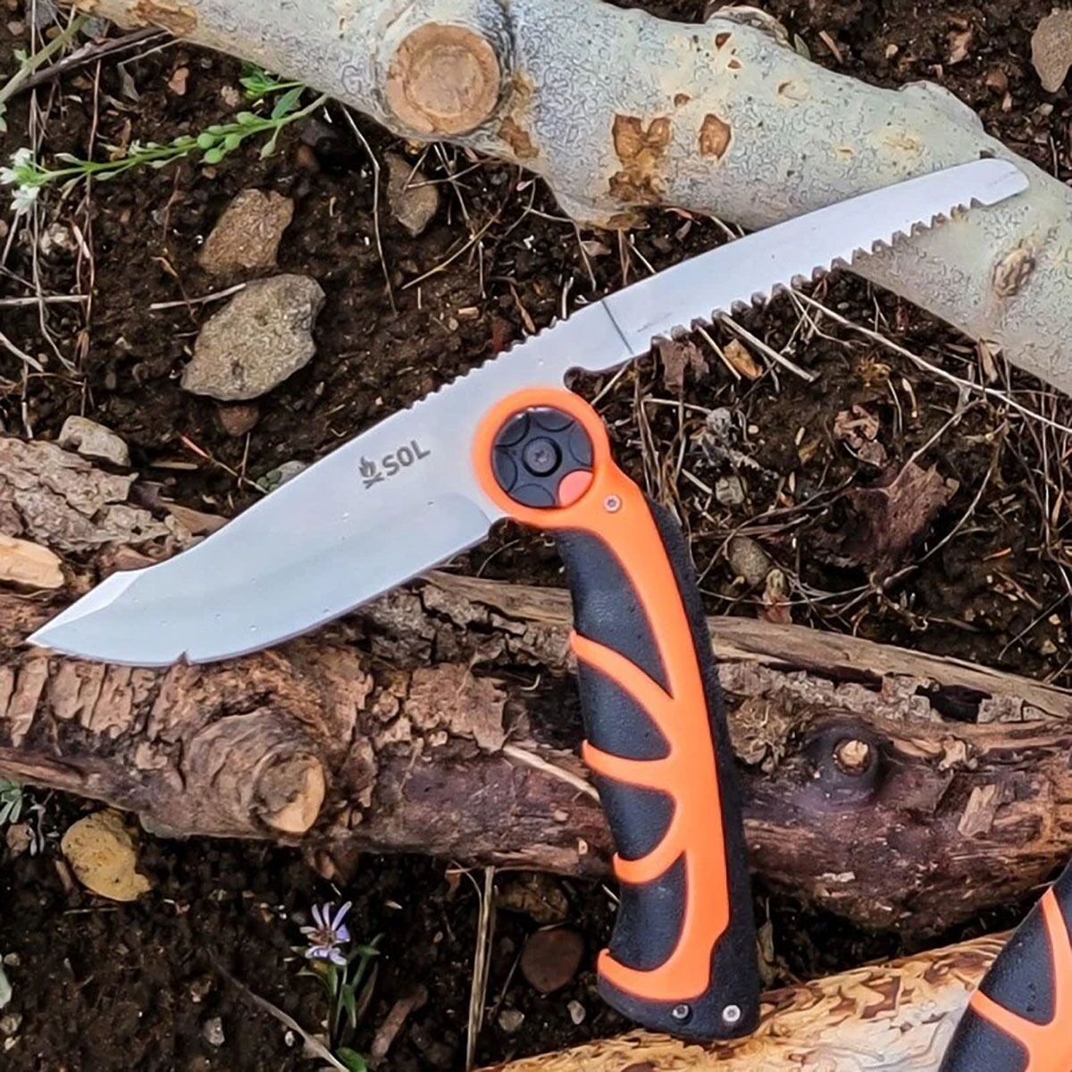 S.O.L Survive Outdoors Longer Stoke Pivot Knife & Saw