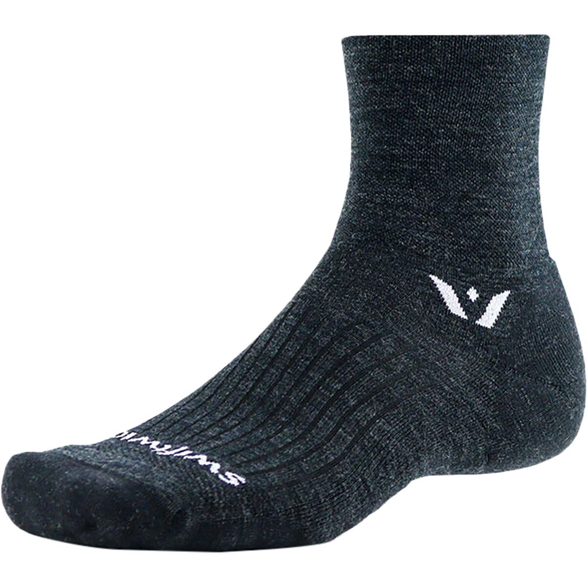 Swiftwick Pursuit Quarter Crew High Sock