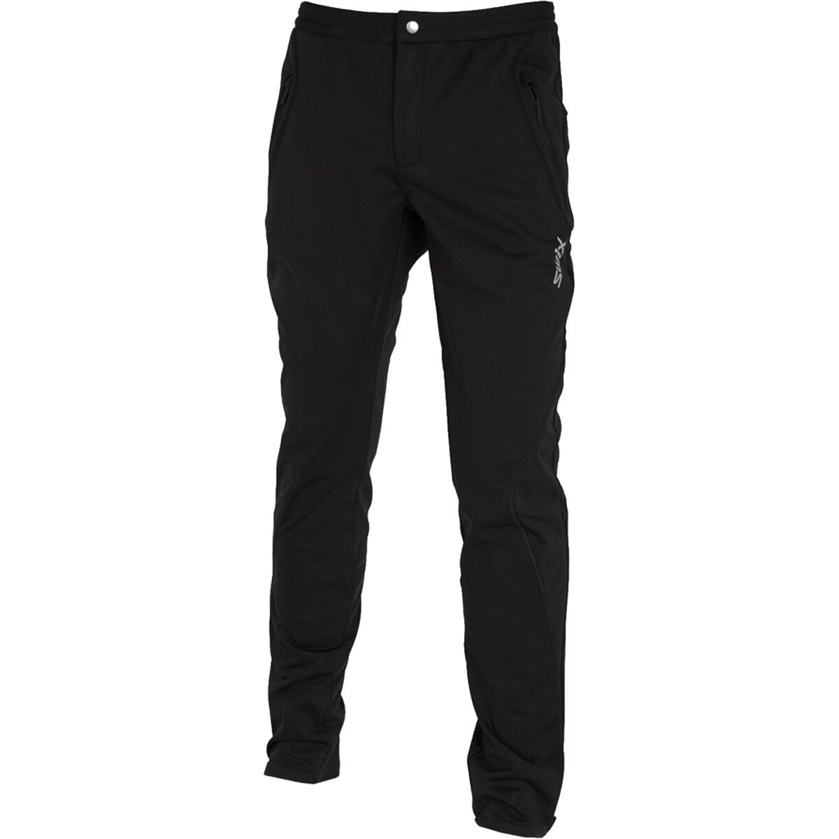 Swix Lillehammer Men's Insulated Active Pants - Windproof, Water-Resistant, Stretchy For Ski & Winter Sports