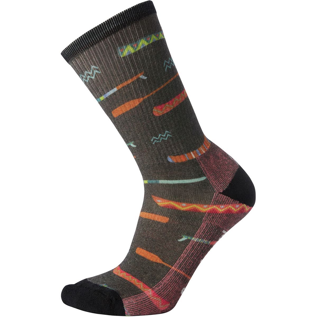 Smartwool Hike Light Canoe Print Crew Sock Women's Accessories