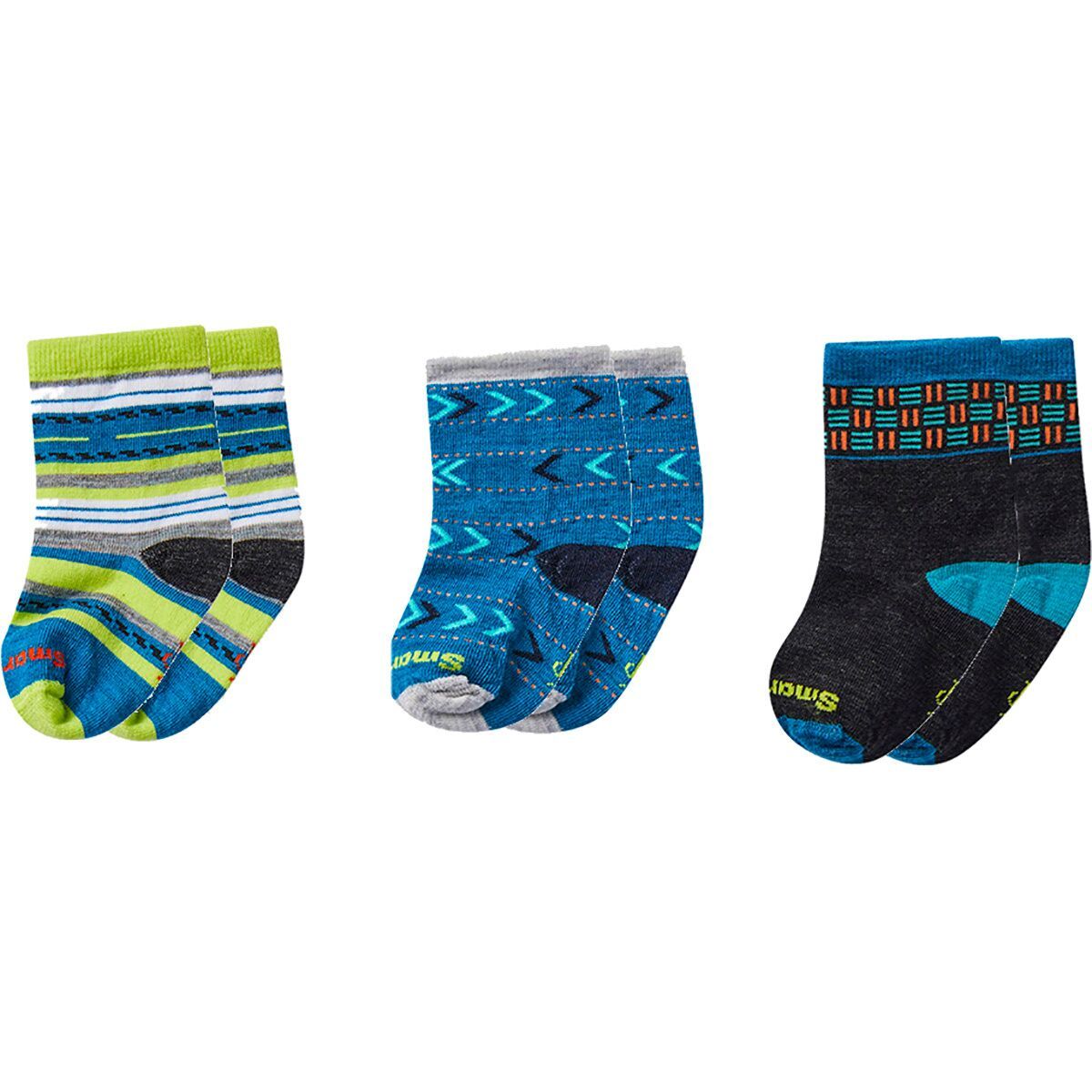Smartwool Toddler Trio Sock 3Pack Toddlers'