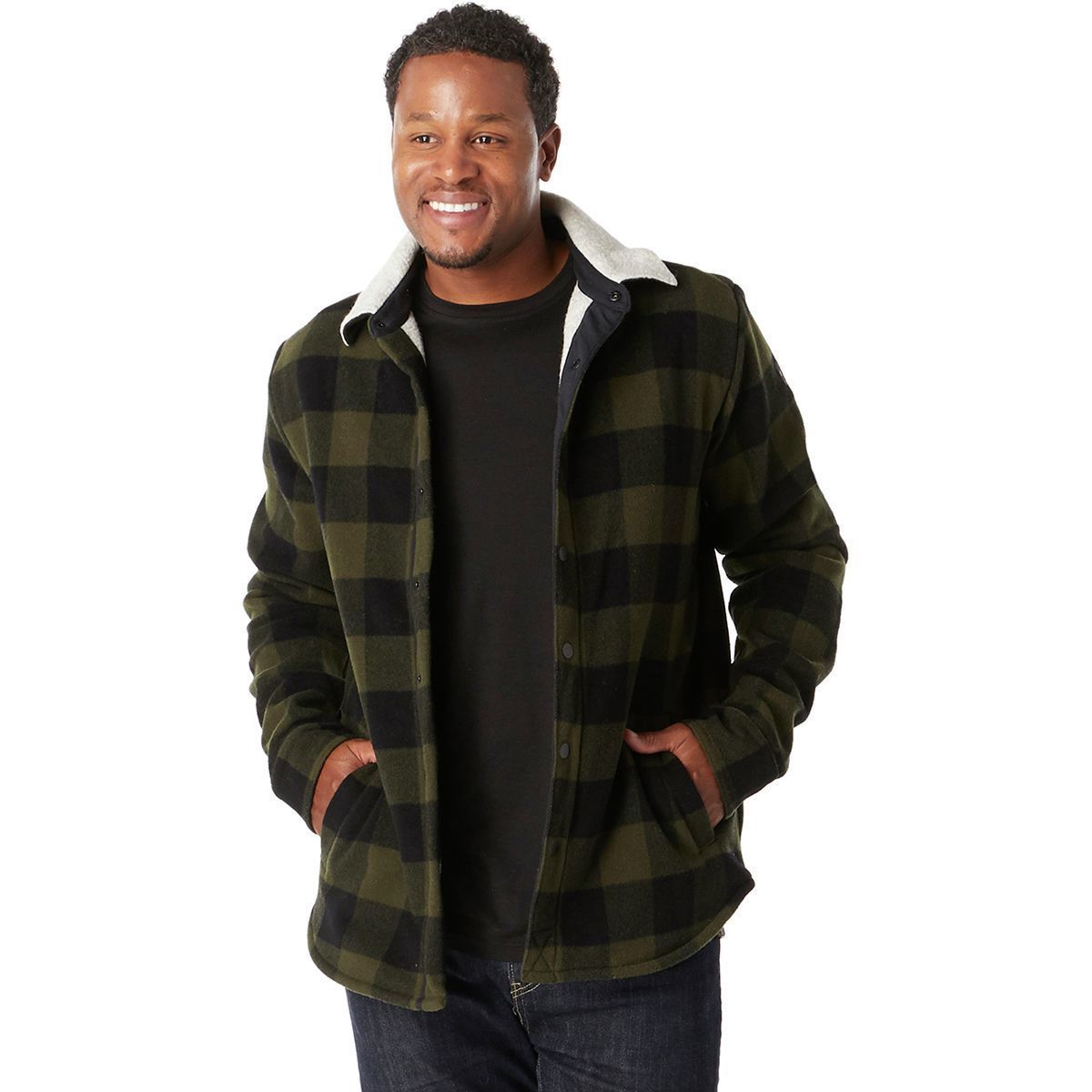Smartwool Anchor Line Sherpa Shirt Jacket Men's Clothing