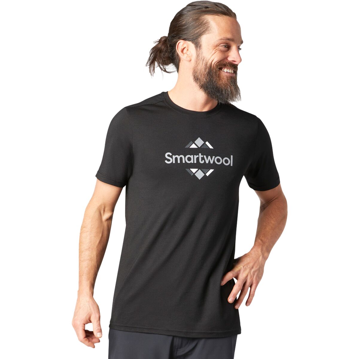 Camiseta Técnica Smartwool Merino Sport 150 - Tejido De Lana Merino Y Poliéster, Costuras Planas, Protección UPF 50+, Diseño Gráfico Van Days