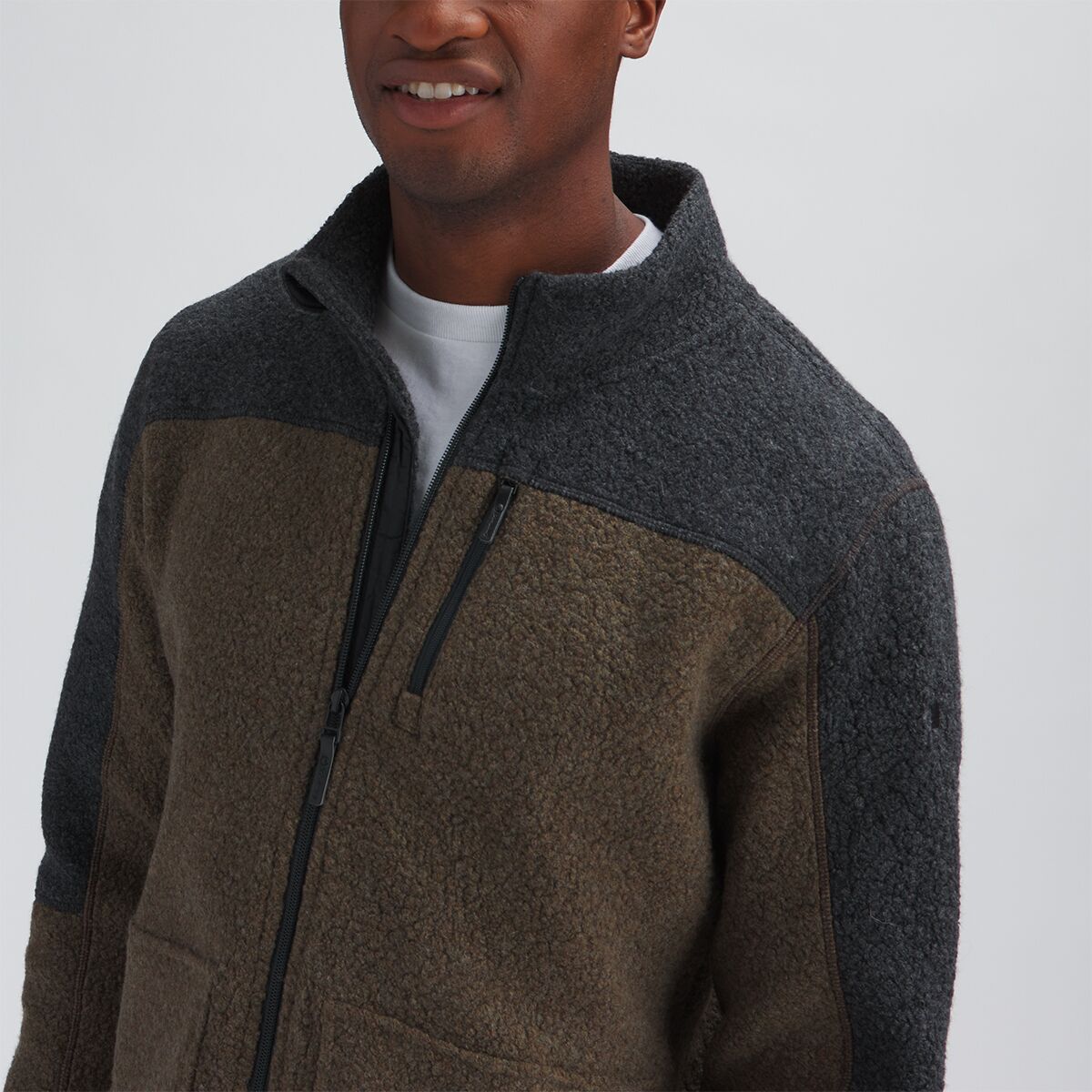 Smartwool Anchor Line Sherpa FullZip Jacket Men's Clothing