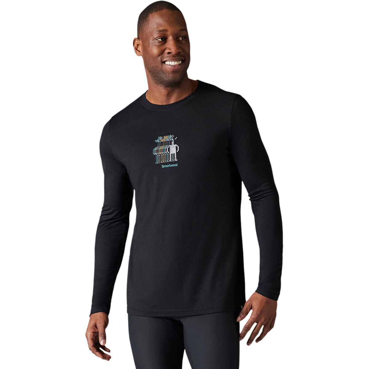 Smartwool Merino Sport 150 Logo LongSleeve Graphic TShirt Men's
