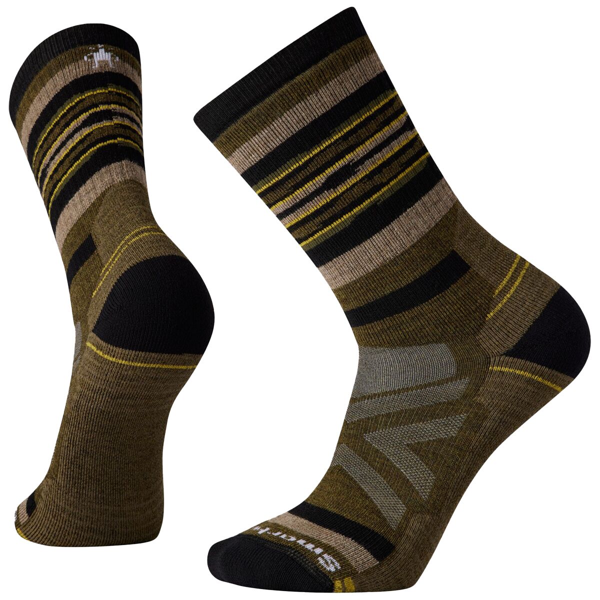 Smartwool Performance Hike Full Cushion Rail Stripe Crew Sock Accessories