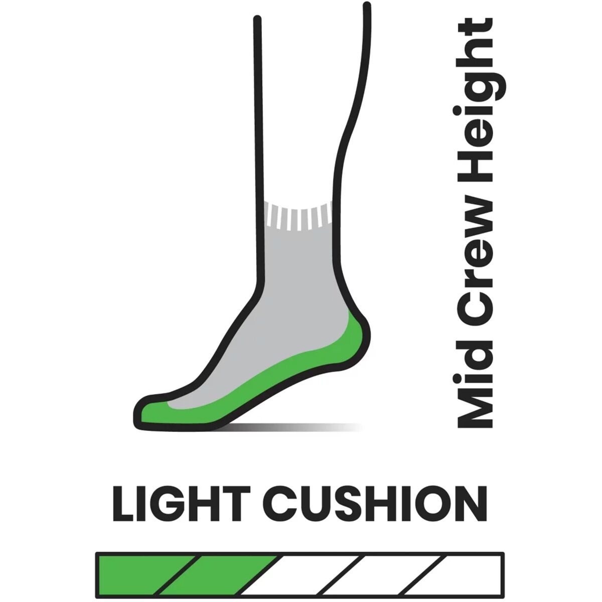 Smartwool Performance Hike Light Cushion Mid Crew Sock -...
