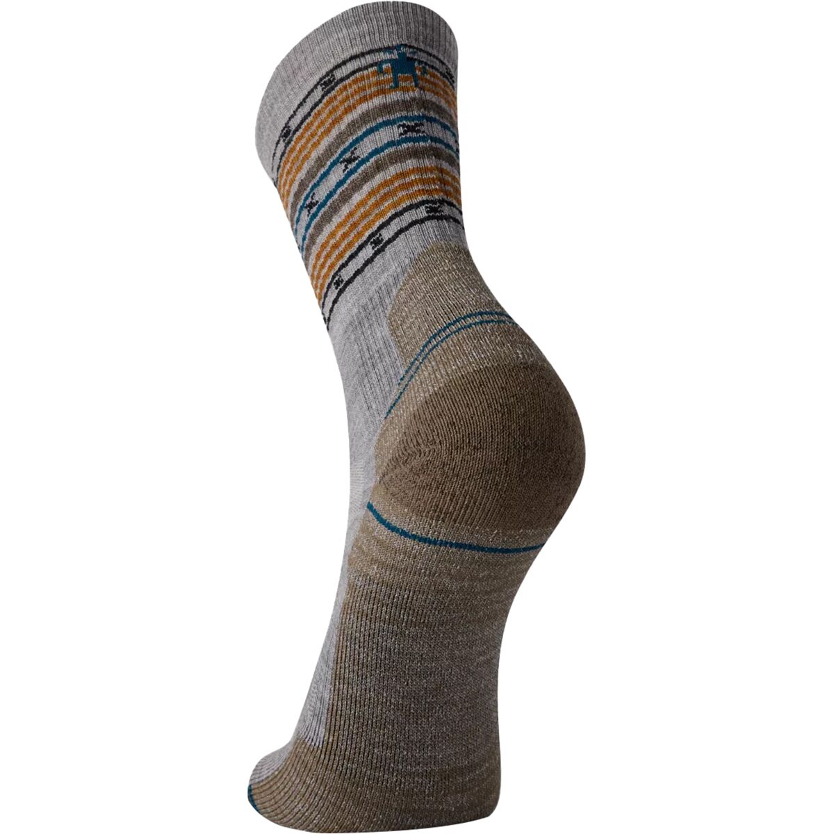 Smartwool Hike Light Cushion Spiked Stripe Crew Sock