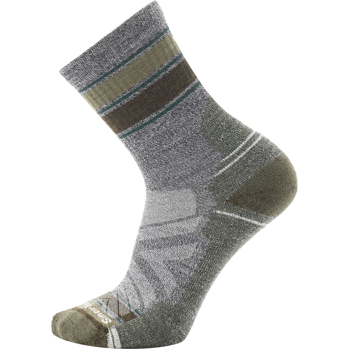 Smartwool HIKE LIGHT CUSHION MOUNTAIN RANGE CREW SOCKS - Chaussettes De Sport - Nightfall Blue/bleu