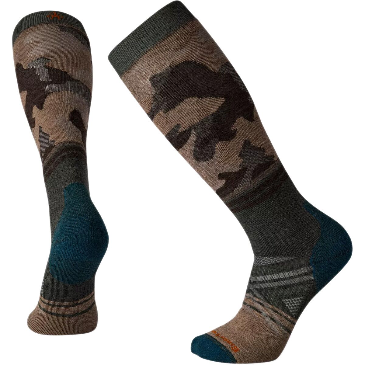 Smartwool Performance Ski Full Cushion Camo OTC Accessories