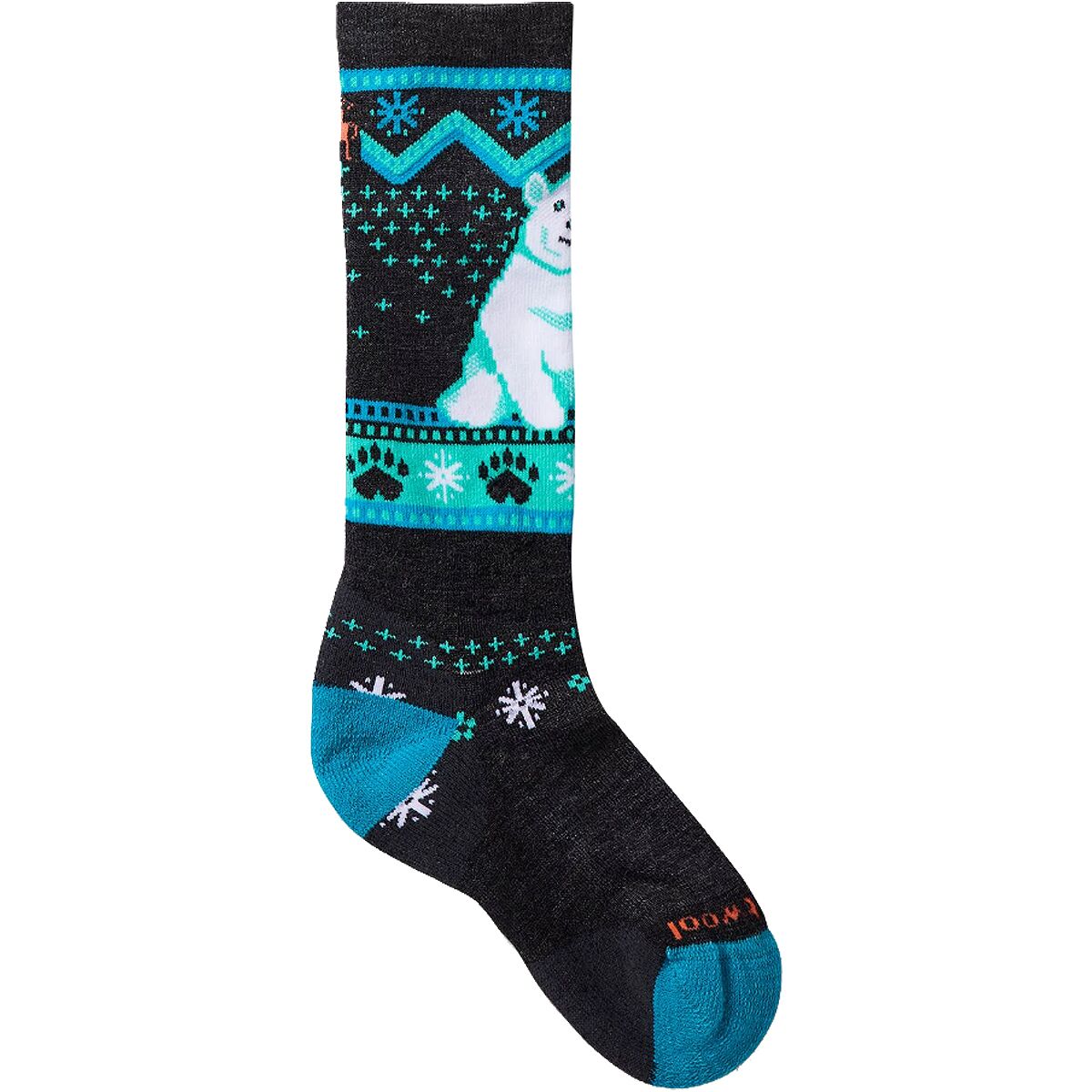 Youth Socks Smartwool Wintersport Full Cushion Polar Bear OTC - Garden Pink main image 1