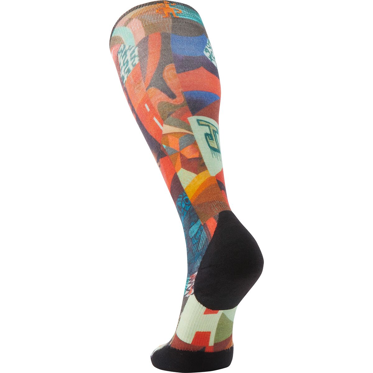 Smartwool Ski Targeted Cushion Mosaic Snowball Print OTC...