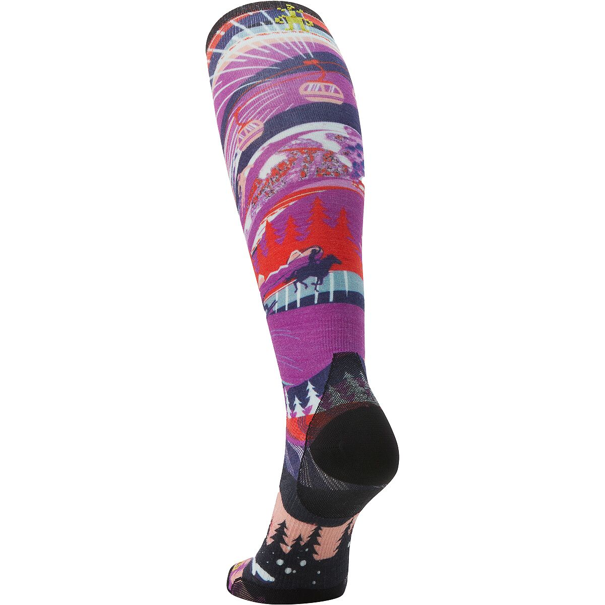 Smartwool Ski Zero Cushion Skication Print OTC Sock -...