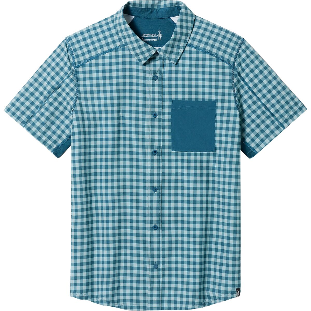 Smartwool Printed Short-Sleeve Button Down Shirt -...