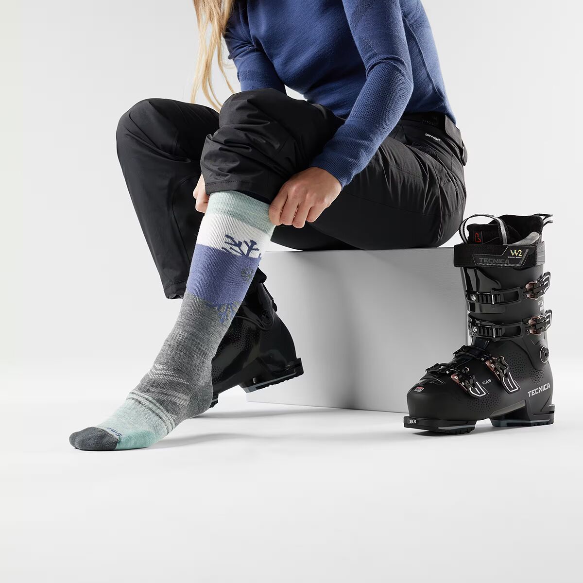 Smartwool Ski Full Cushion Snowpocalypse Pattern OTC Sock Women's