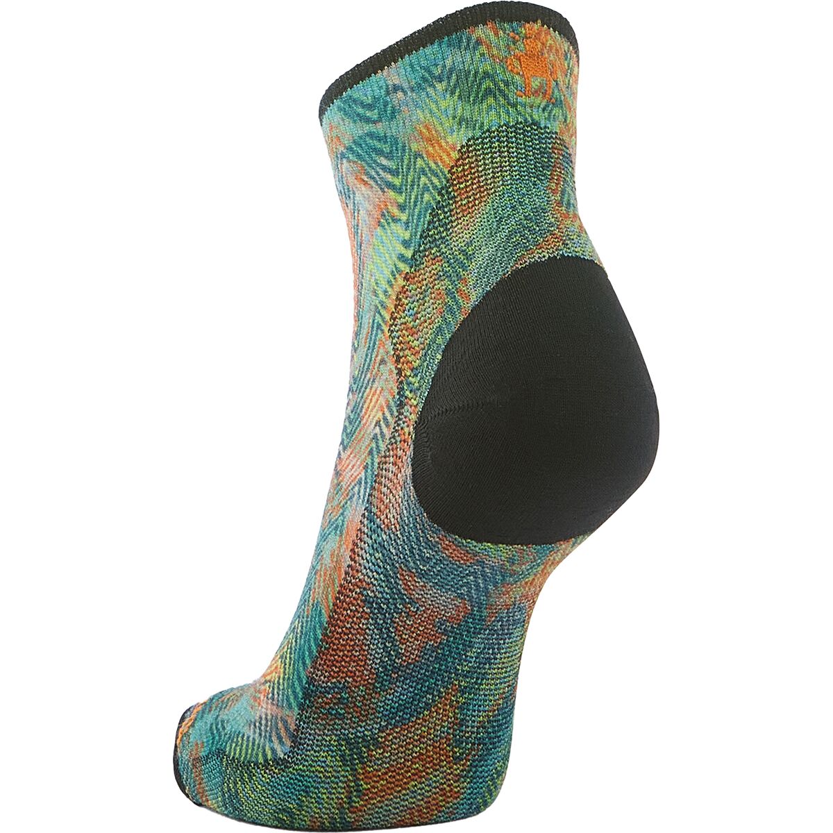 Smartwool Bike Zero Cushion Jungle Music Print Ankle Sock -...
