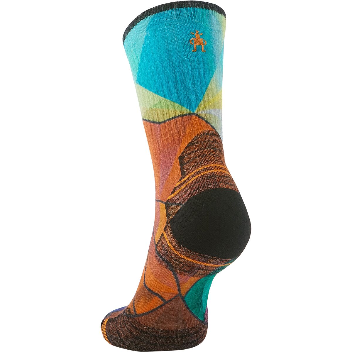 Smartwool Targeted Cushion Mountain Prism Print Crew Sock -...