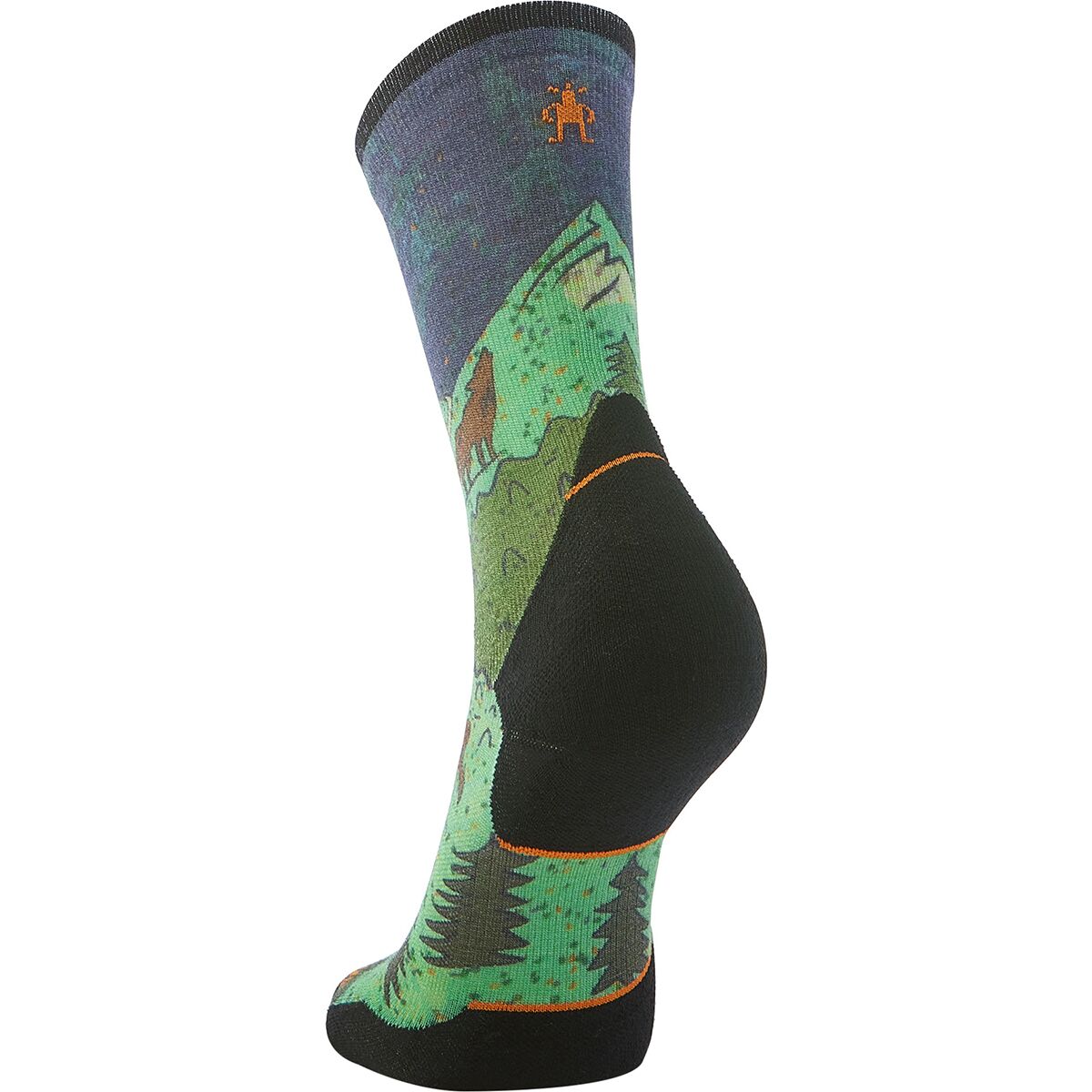 Smartwool Trail Run Targeted Cushion Neature Print Crew...