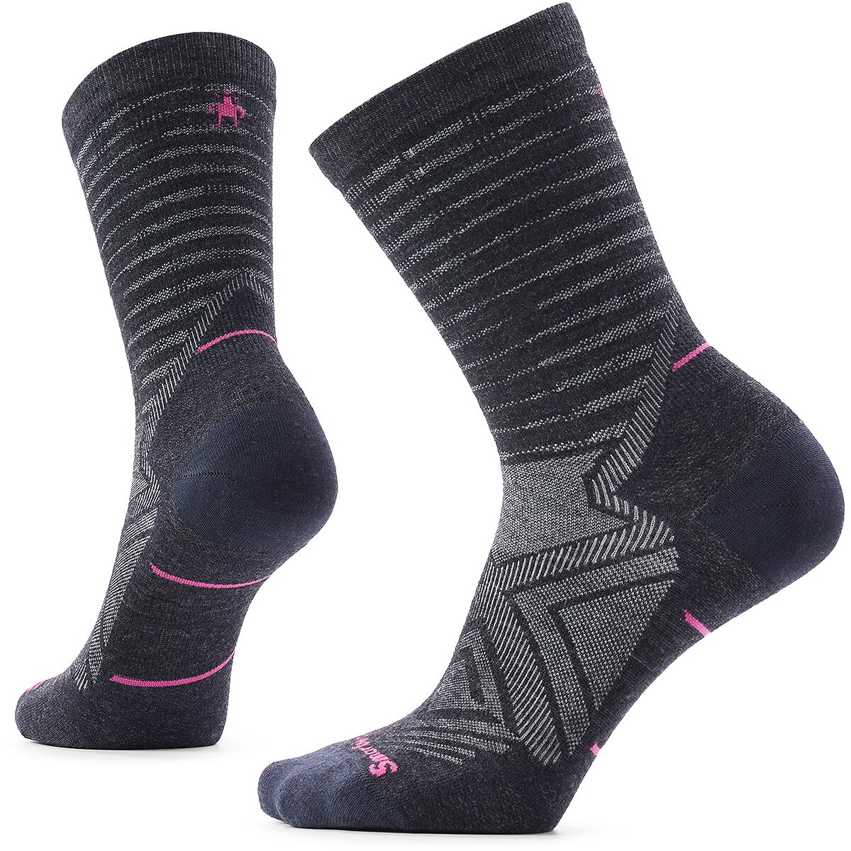 Носки Zero, средней высоты, с амортизацией — Smartwool, цвет: Угольный — фото 3