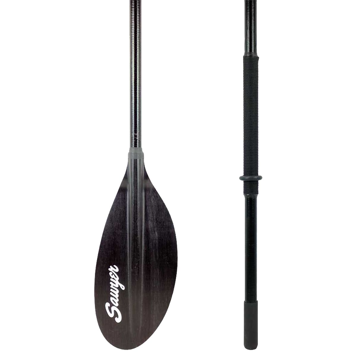 Sawyer Oars Small Stealth 2-Piece Straight Blade Oar + Rope...