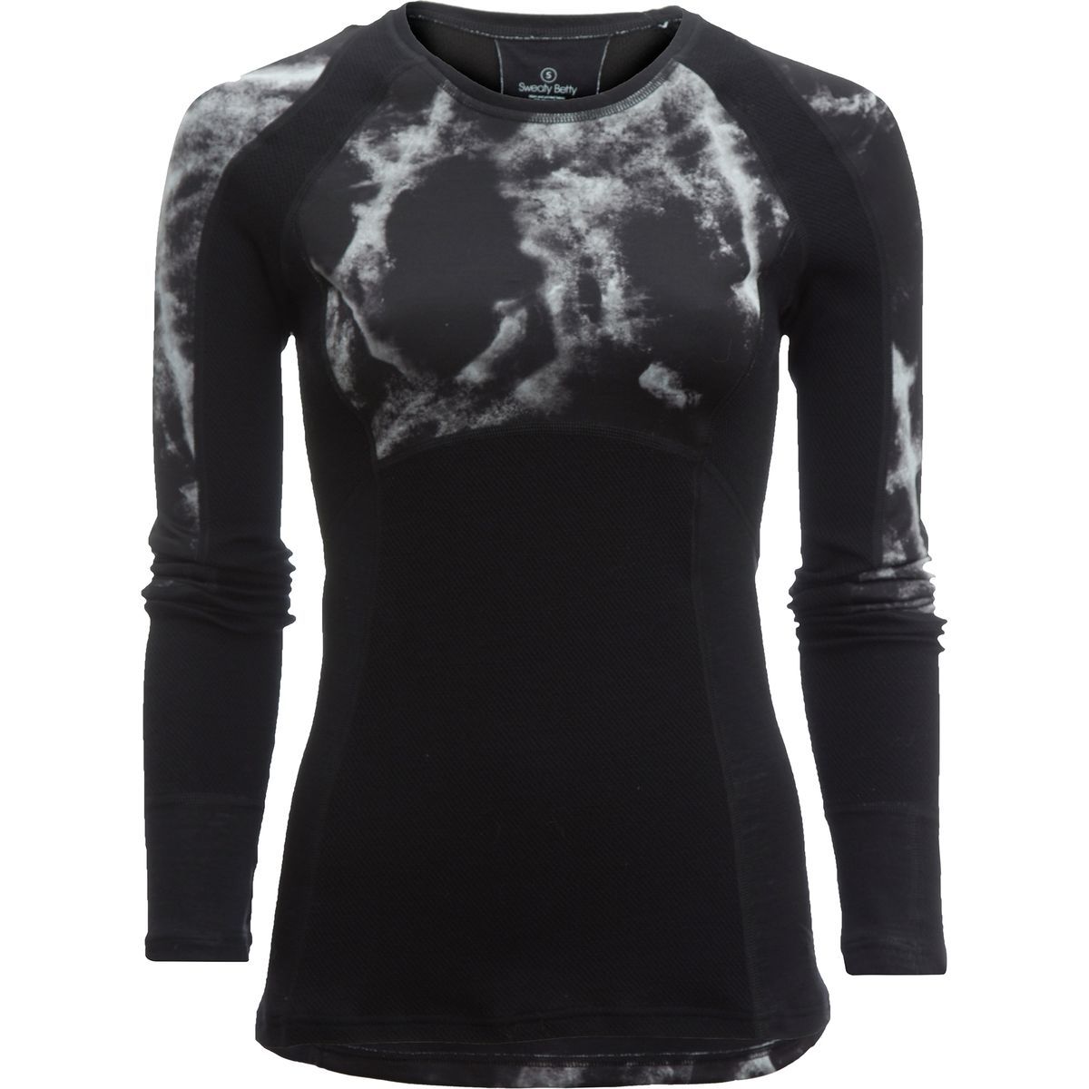 Sweaty Betty Merino Body Map Thermal Ski Top Women's Clothing