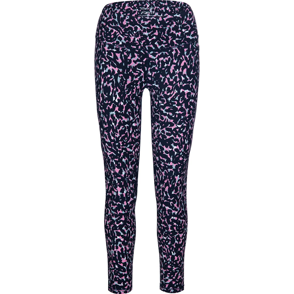Legging Sweaty Betty Femme Taille S, 7/8, Motif Géométrique, Poches, état Correct