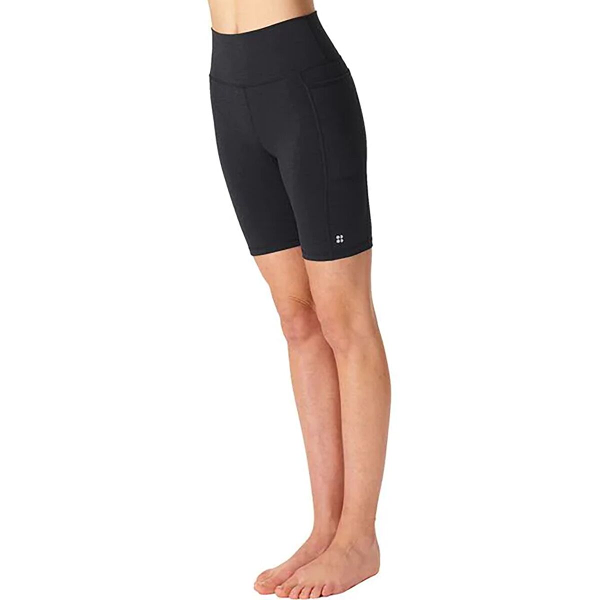 SWEATY BETTY Short de sport Get Set noir/à petits motifs