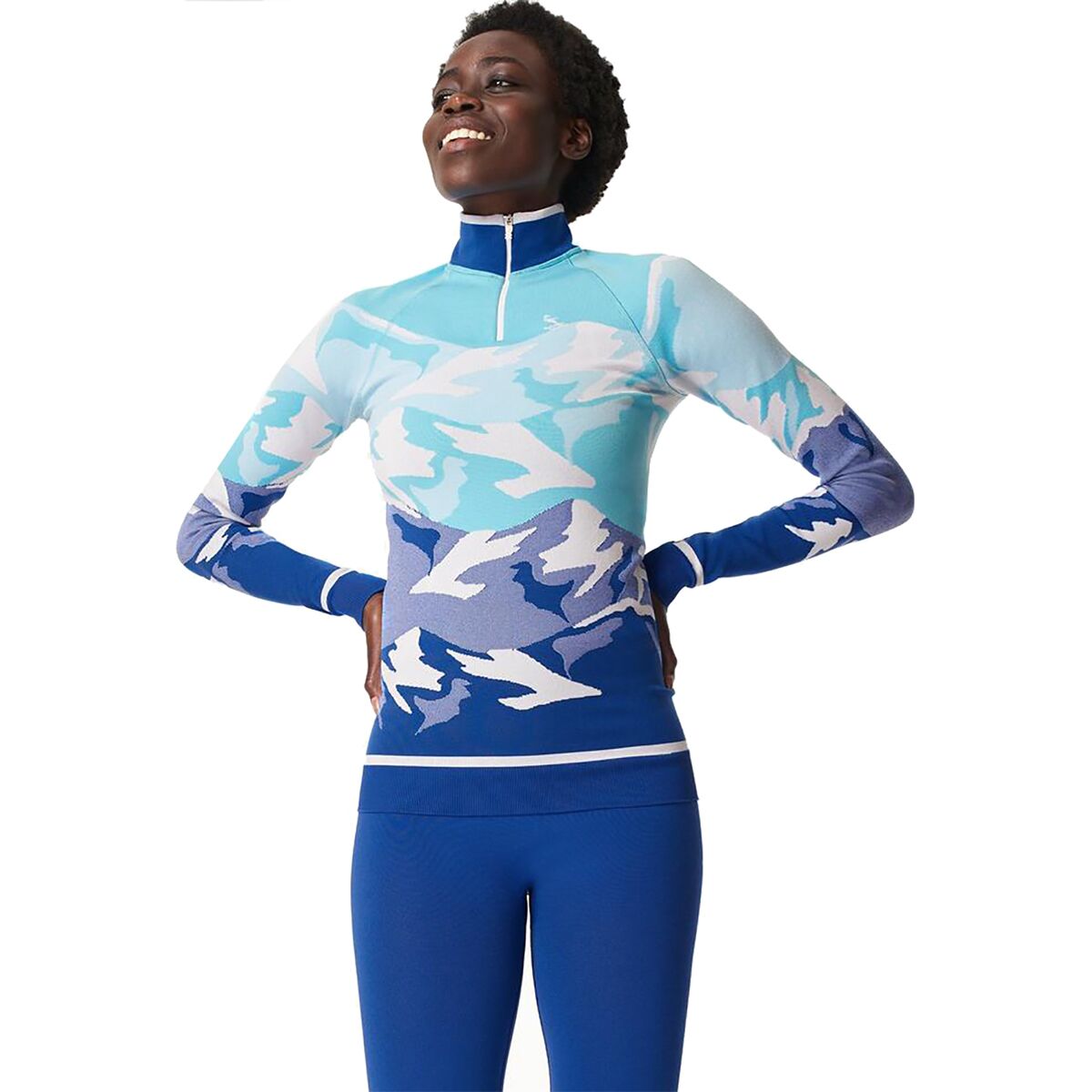 Sweaty Betty Mountain Betty Ski Base Layer Top Women's Clothing