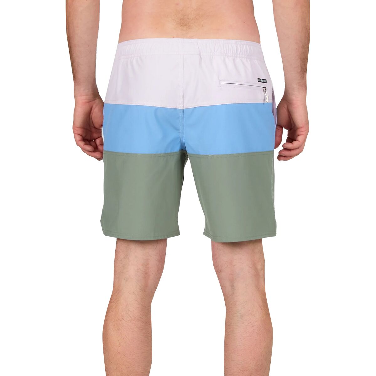 MEN BOARDSHORT ELASTIC WAIST CAMOUFLAGE