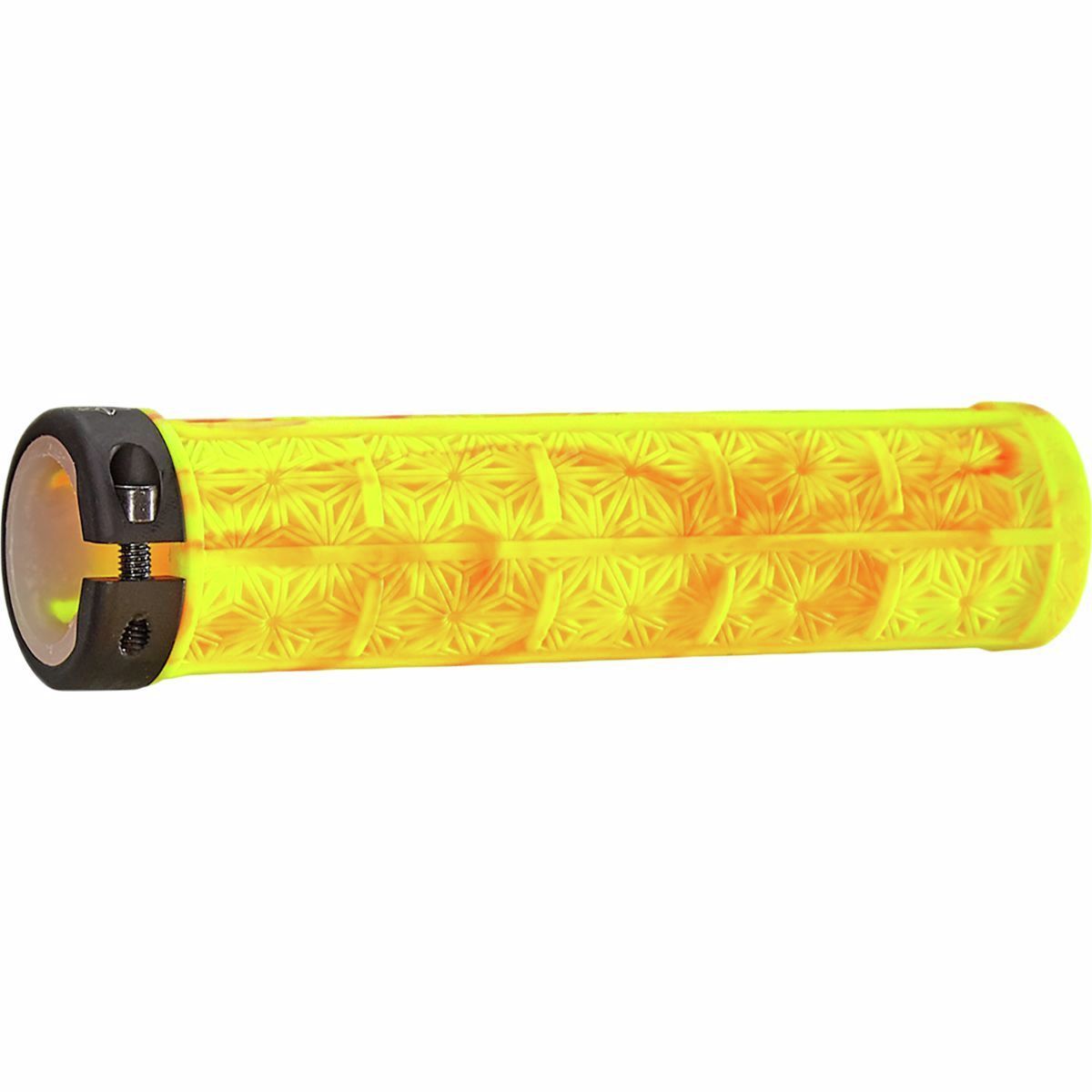SUPACAZ Grizip Lock-on Poignées VTT - 130 Mm, Noir, Anti-UV