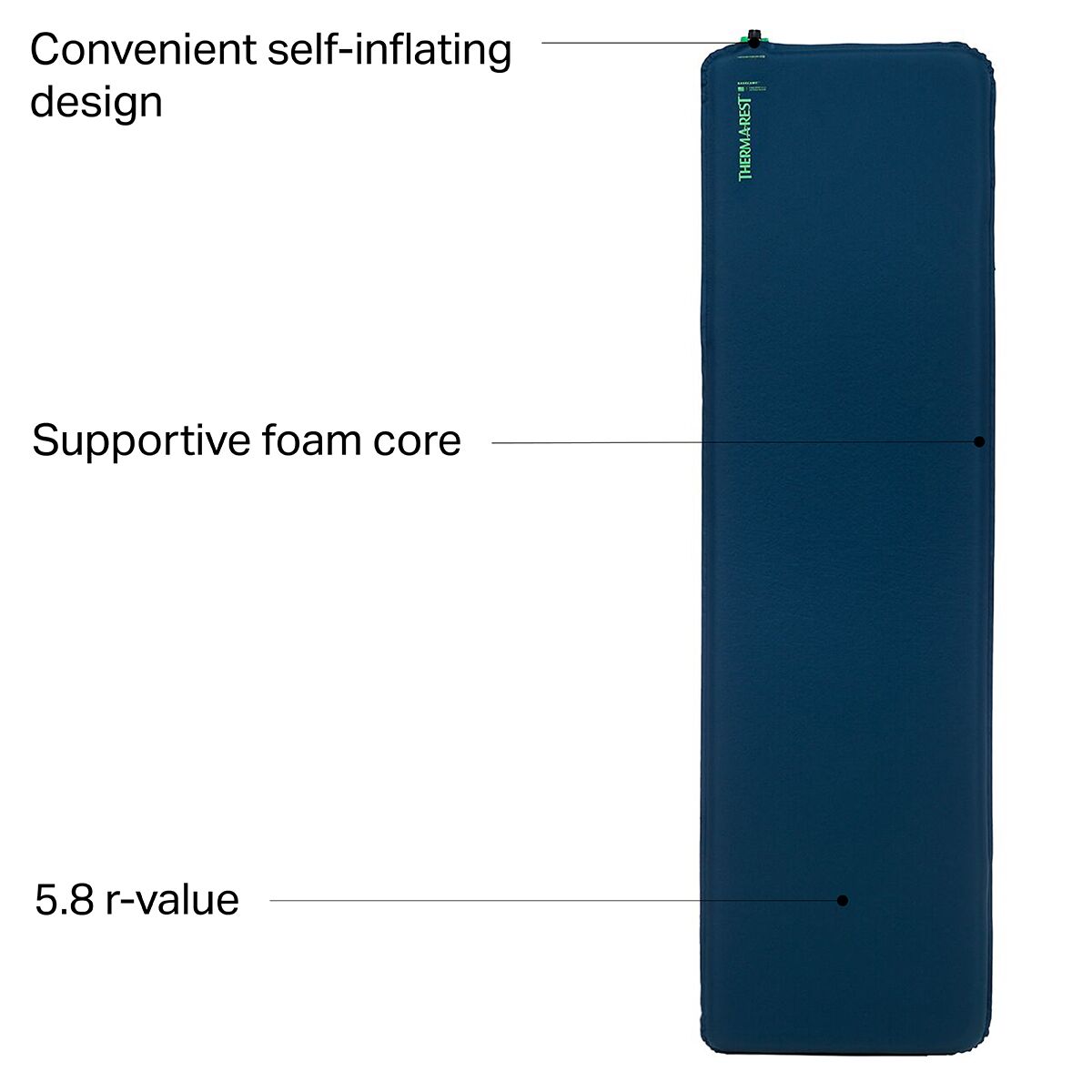 ThermaRest BaseCamp Sleeping Pad Hike & Camp