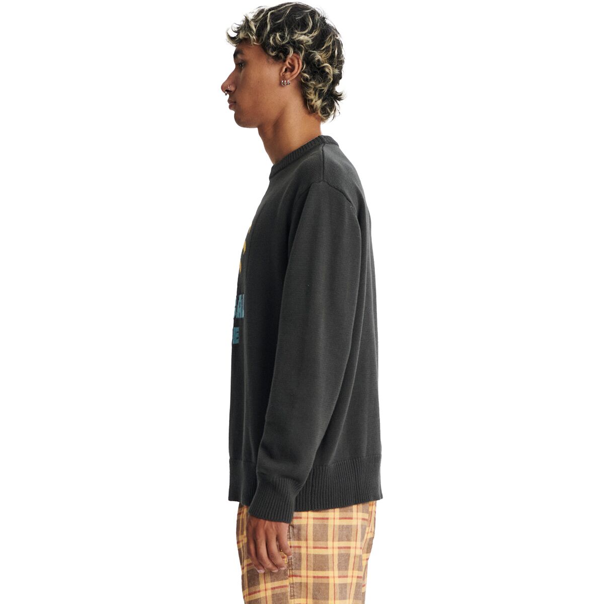 The Critical Slide Society Morning Crew Knit Sweater -...