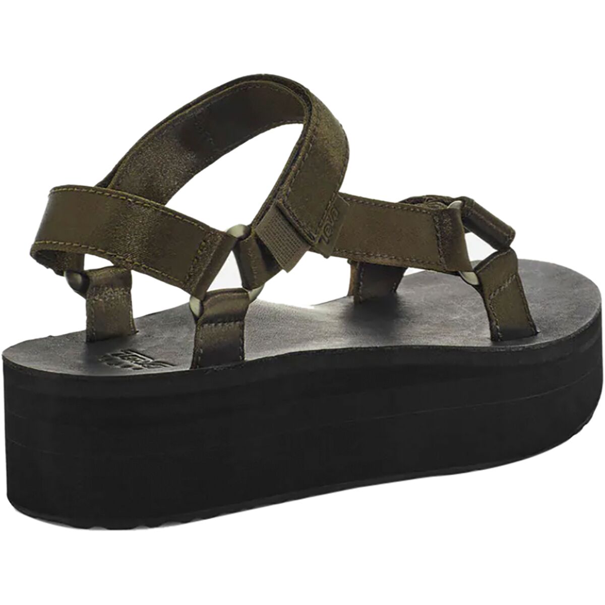 teva flatform satin