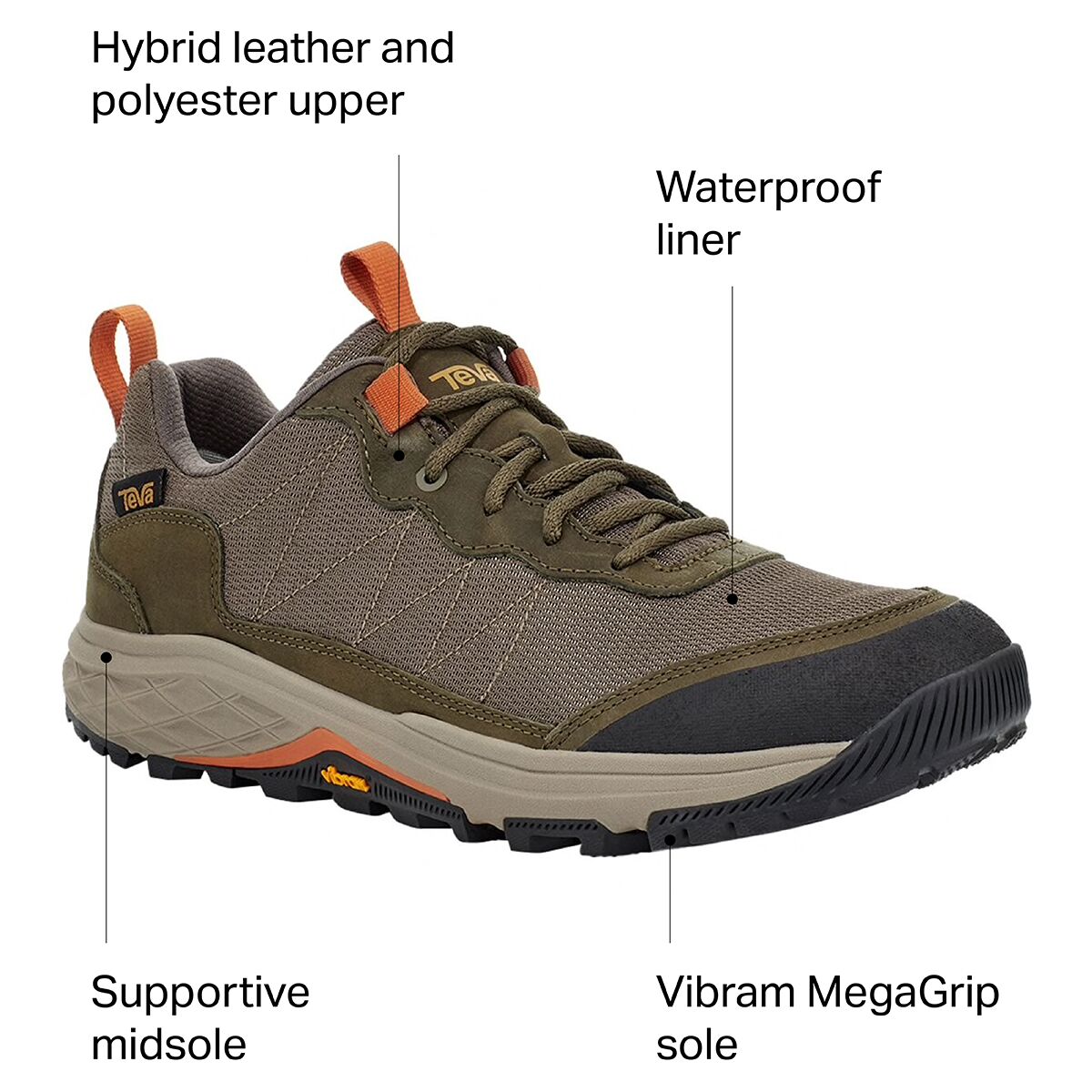 Teva Ridgeview Low Ripstop Hiking Shoe - Men´s