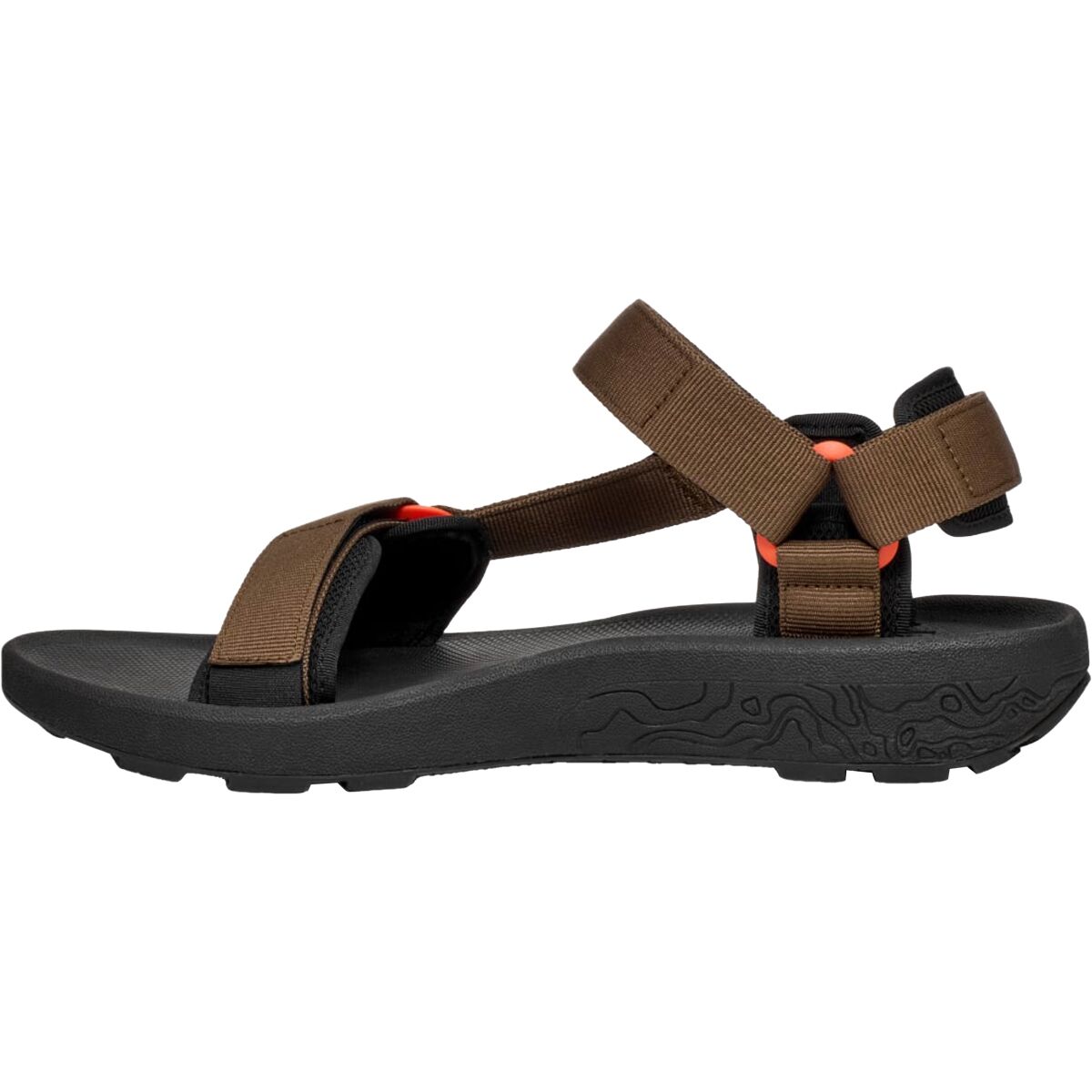 Teva Hydra Trek Sandali Uomo – Neri, Chiusura Speedlace, Suola Spider Rubber, Tomaia In Rete Riciclata (40.5 EU)