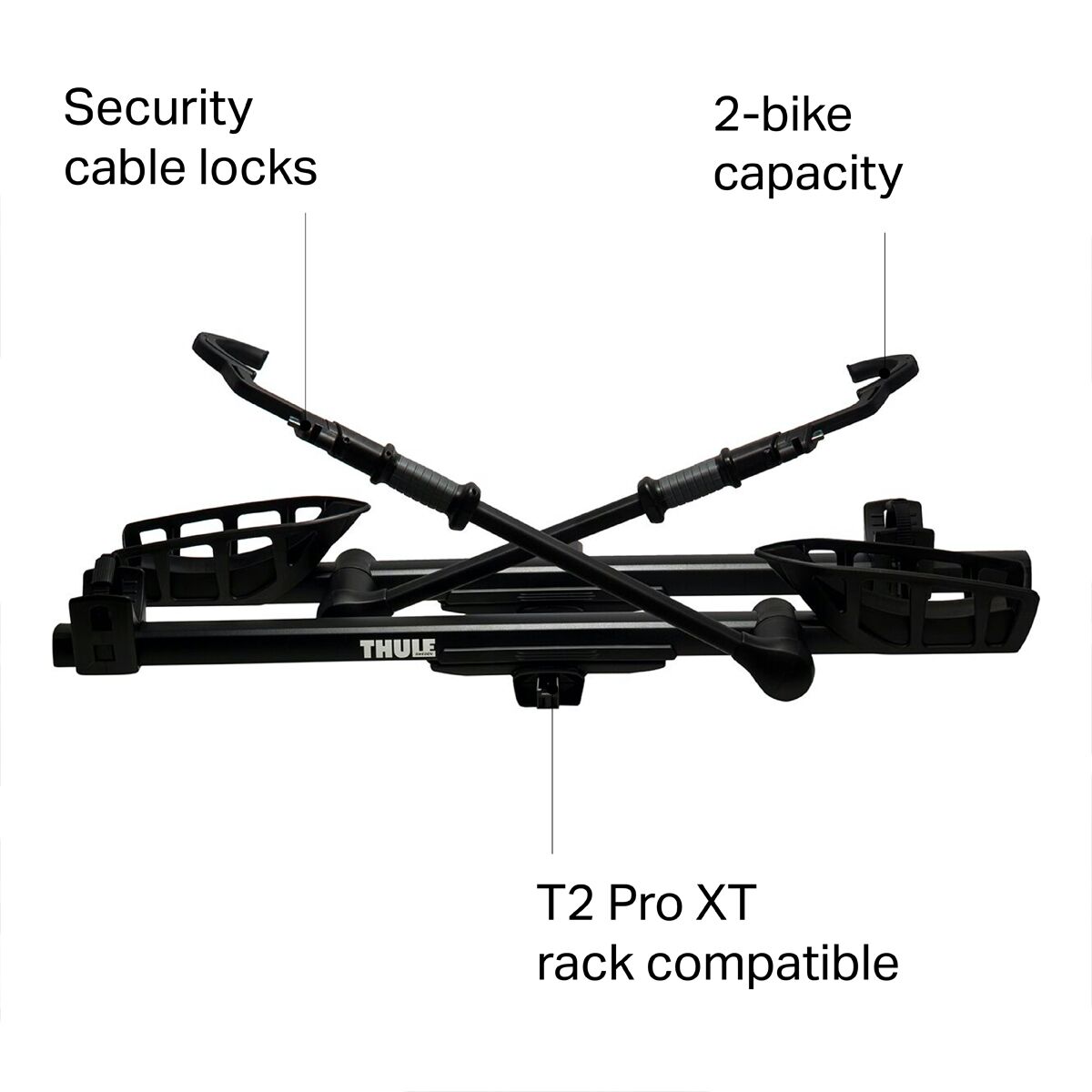 Thule T2 Pro XT - 2 Bike Hitch Rack Add On