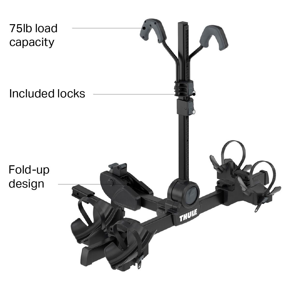 Thule DoubleTrack Pro XT - 2 Bike Hitch Carrier