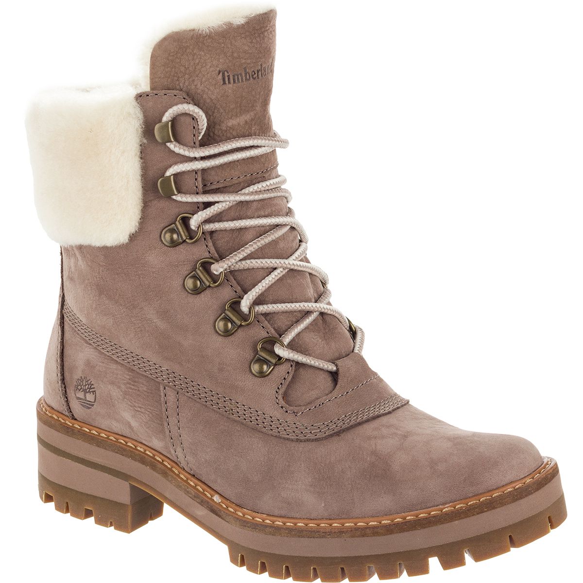women's courmayeur valley shearling waterproof lug sole boot