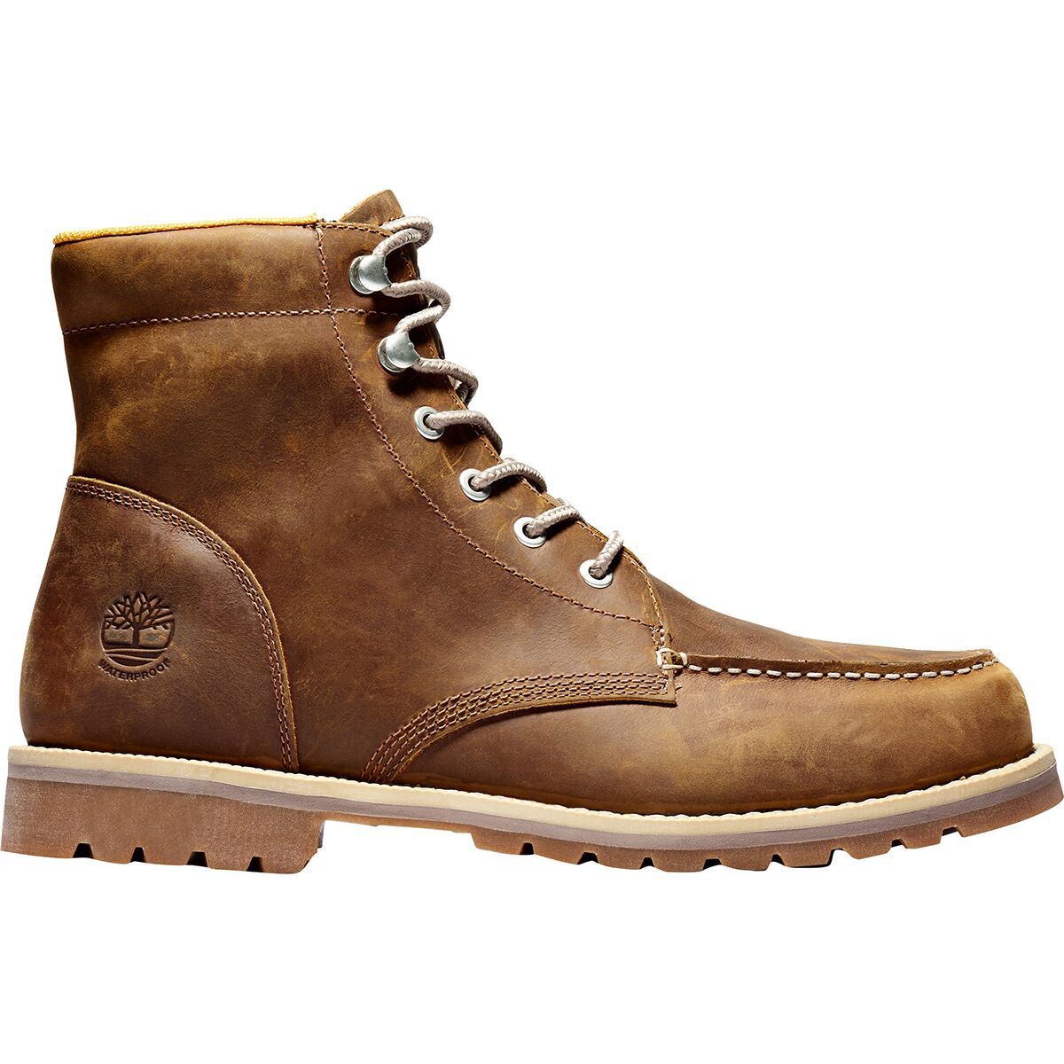 waterproof moc toe boots