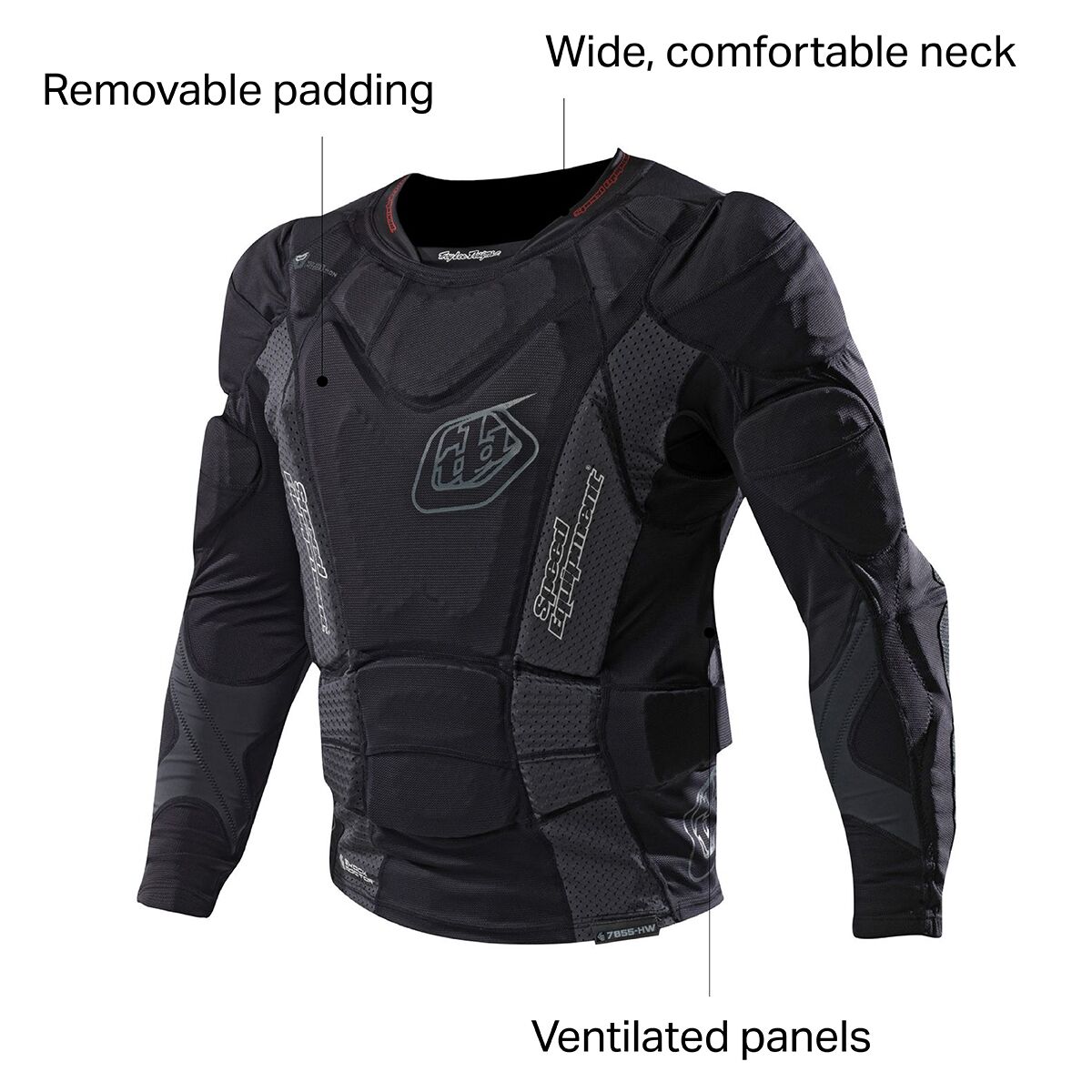 Troy Lee Designs 7855 Heavyweight Long-Sleeve Protection...