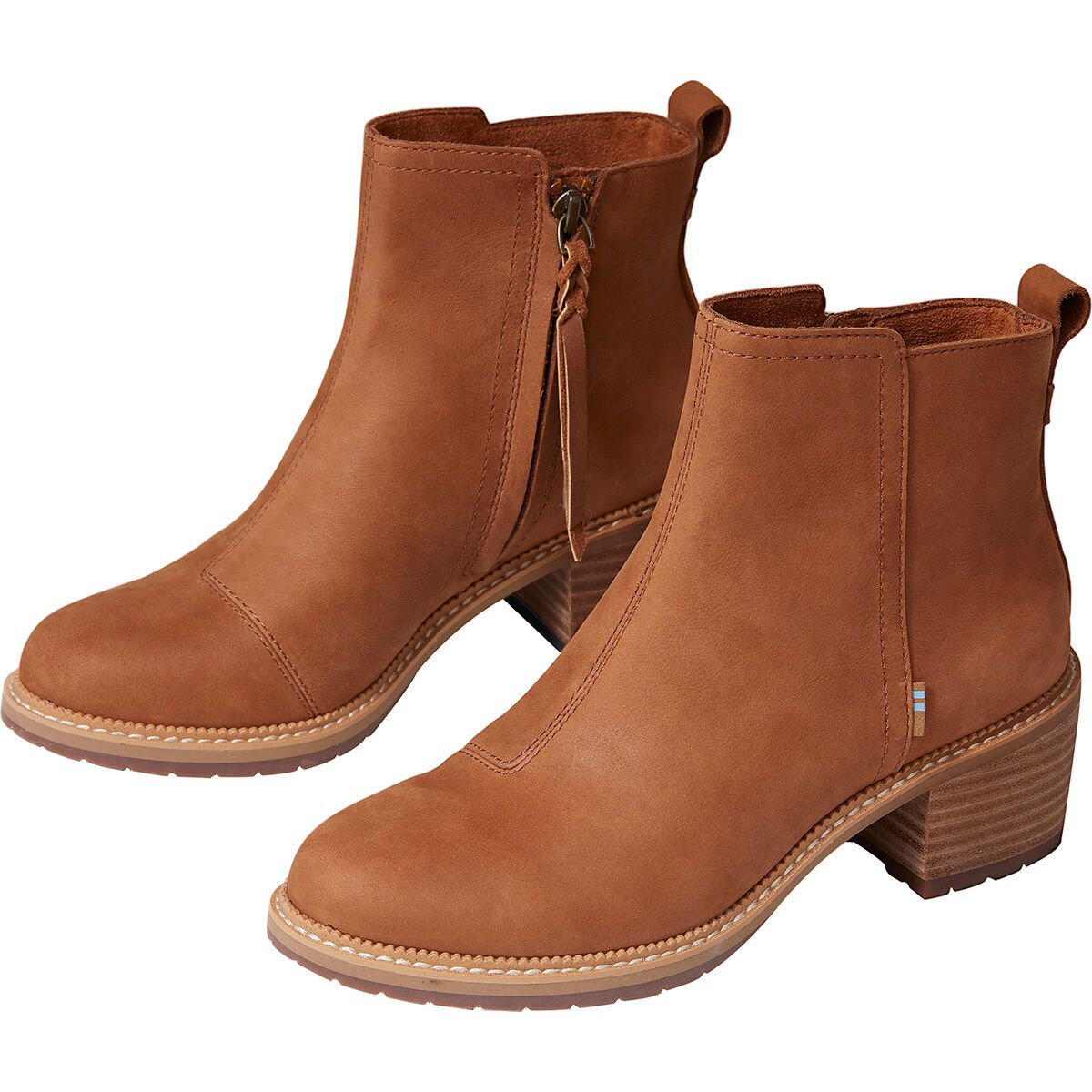 toms marina leather bootie
