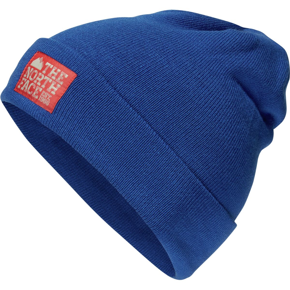 north face dock worker beanie red