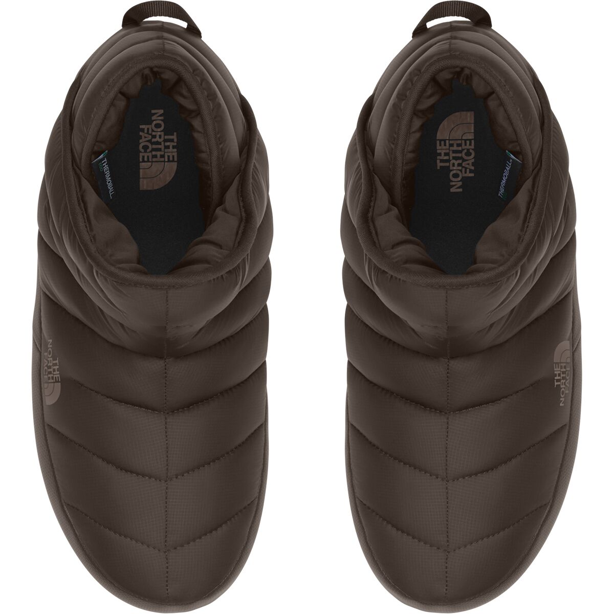 Мужские ботинки The North Face ThermoBall Eco Traction Bootie, цвет: Тёмный каштановый / Чёрный — фото 3
