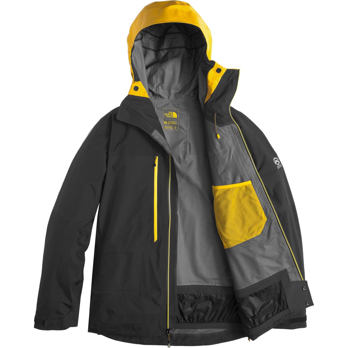 men's summit l5 gtx pro full zip bib